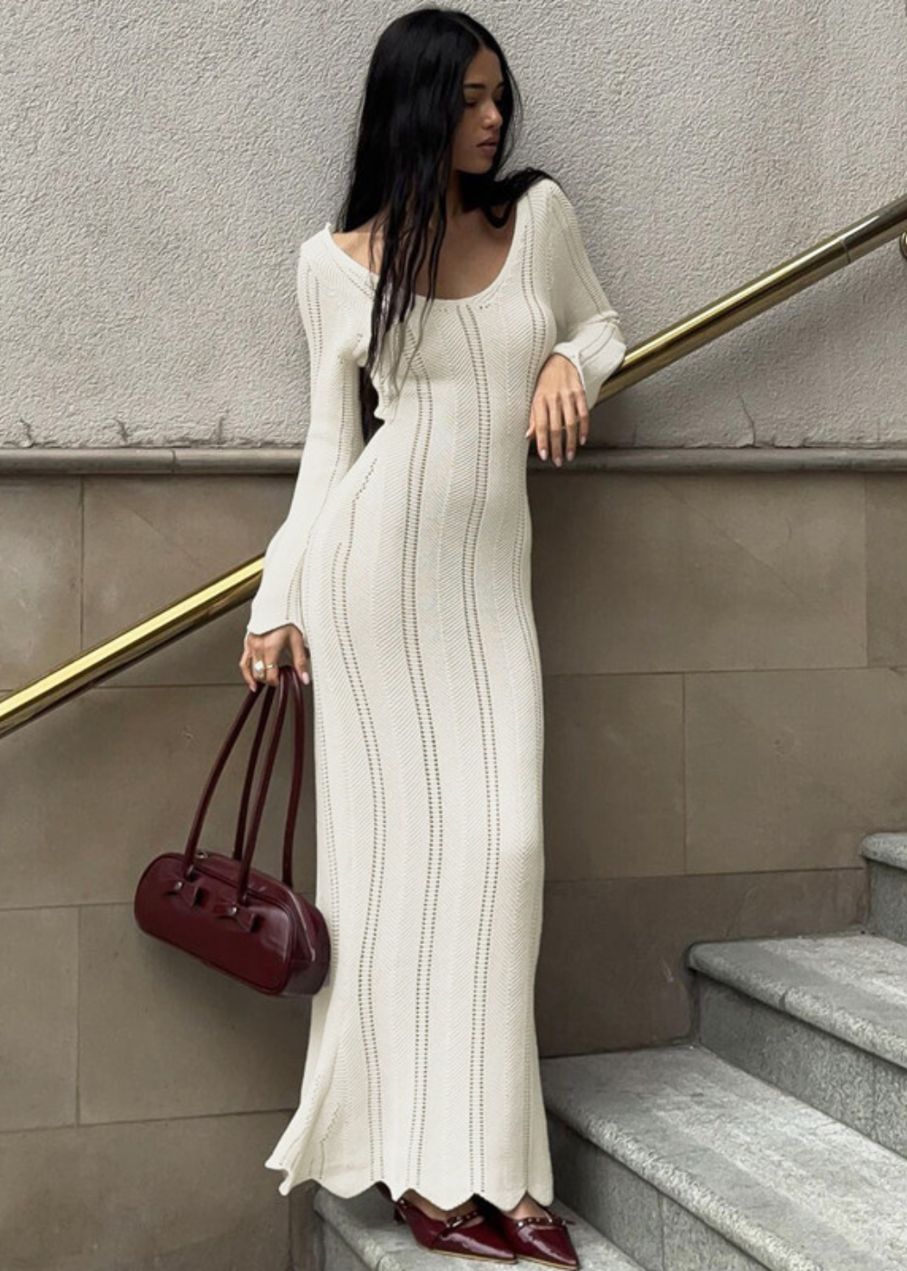 Robe Longue Crochet
