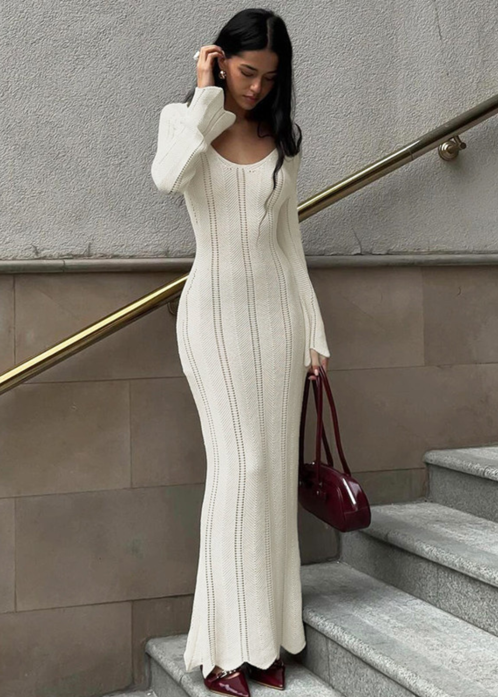Robe Longue Crochet