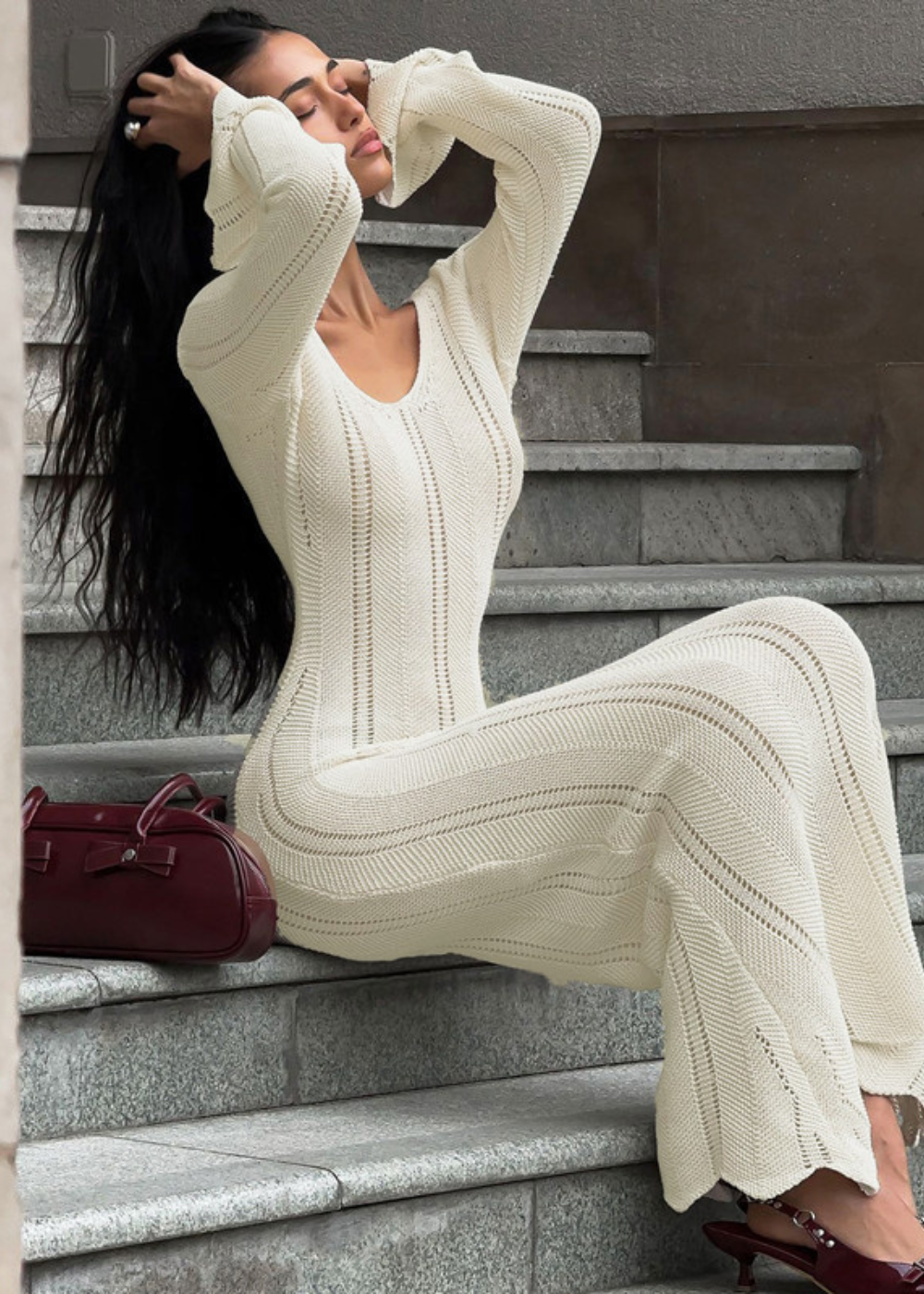 Robe Longue Crochet